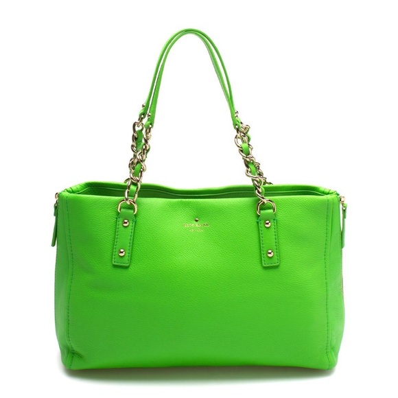 kate spade Handbags - Kate Spade Shamrock Green Cobble Hill Andee Bag